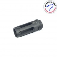 Flash hider fa212a 14mm ccw airsoft artisan (aa-fh-04)