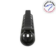 Bcm style 10" LC rail system black per m4/m16 aeg/gbb/ptw airsoft artisan (aa-ras-03)