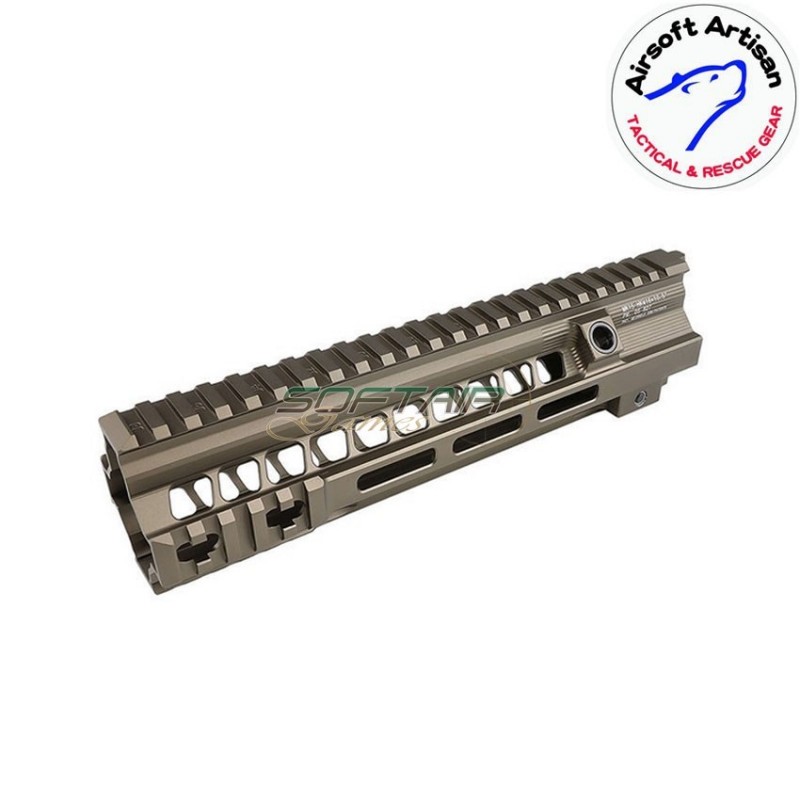 Mk15 g style 9.5" rail system dark earth for we/vfc/umarex 416 aeg/gbb/ptw airsoft artisan (aa-ras-05-de)