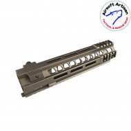 Mk15 g style 9.5" rail system dark earth for we/vfc/umarex 416 aeg/gbb/ptw airsoft artisan (aa-ras-05-de)