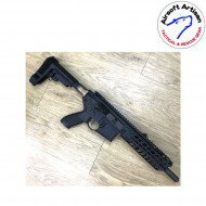 Adattatore calcio black m4 per cybergun sig mcx aeg airsoft artisan (aa-part-10-bk)