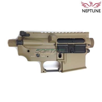 Body m4 aeg dark earth in metallo standard type neptune (nte-001a-de)