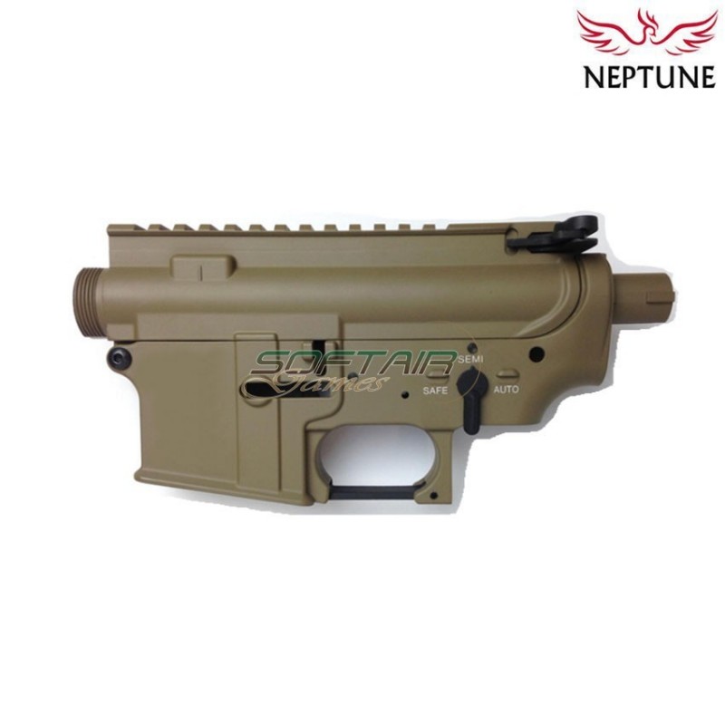 Body m4 aeg dark earth in metallo standard type neptune (nte-001a-de)