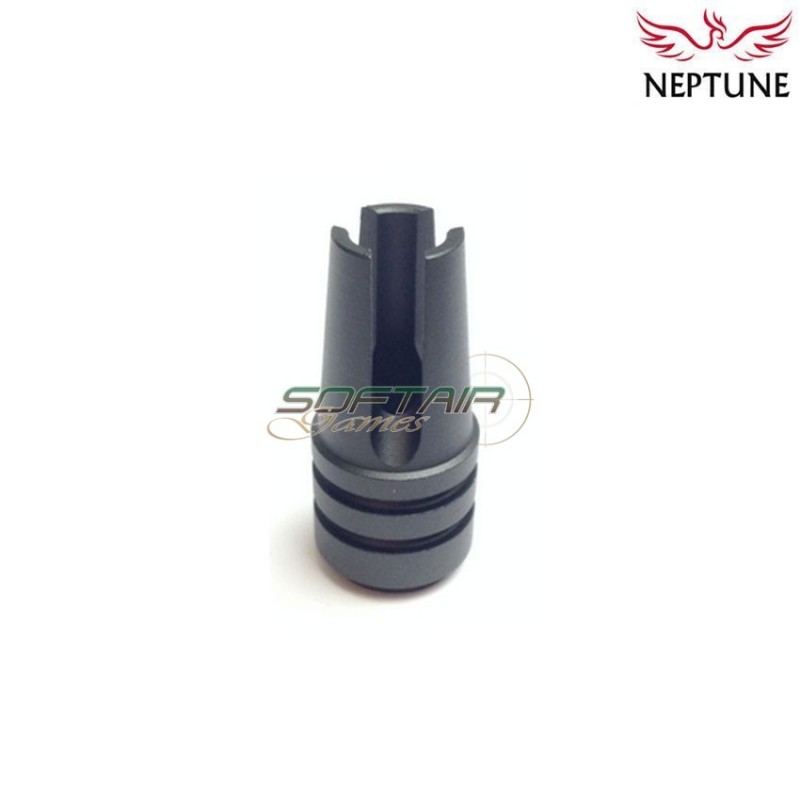 Flash hider 14mm ccw vietnam style neptune (nte-231)