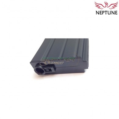 Set 5 mid-caps magazines 110bb in black metal for m4/m16 aeg neptune (nte-005-5)