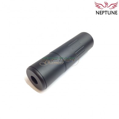 Silencer & flash hider aac style black 14mm ccw neptune (nte-165)