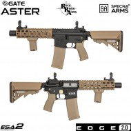 Fucile elettrico sa-e05 rra m4 cqb silenced carbine edge 2.0™ two tone specna arms® (spe-01-030861)
