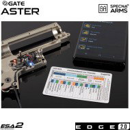 Fucile elettrico sa-e06 m4 urx carbine edge 2.0™ black specna arms® (spe-01-030862)