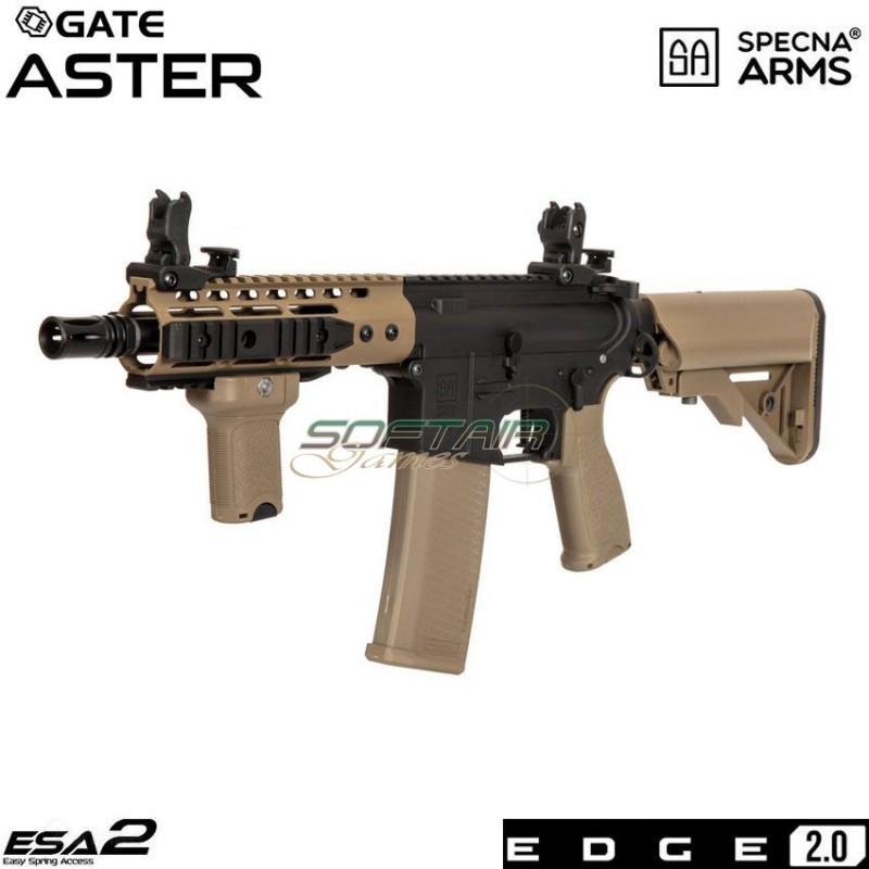 Fucile elettrico sa-e12 m4 short keymod carbine edge 2.0™ two tone specna arms® (spe-01-030864)
