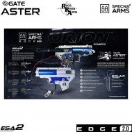 Fucile elettrico sa-e07 rra m4 noveske cqb keymod carbine edge 2.0™ black specna arms® (spe-01-028013)