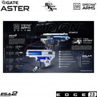 Fucile elettrico sa-e14 rra m4 LC custom carbine edge 2.0™ two tone specna arms® (spe-01-030868)