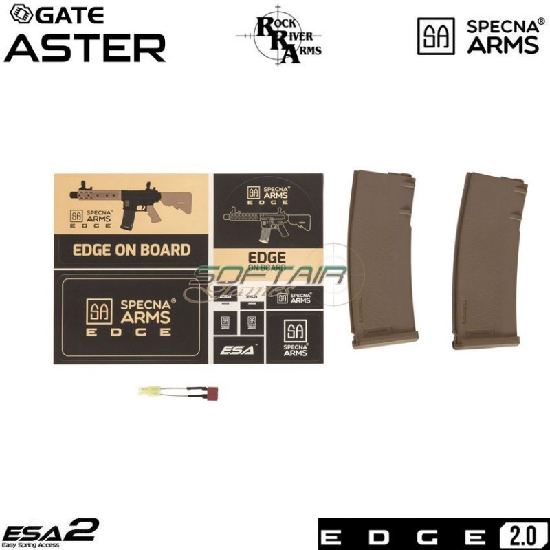 Fucile elettrico sa-e14 rra m4 LC custom carbine edge 2.0™ two tone specna arms® (spe-01-030868)