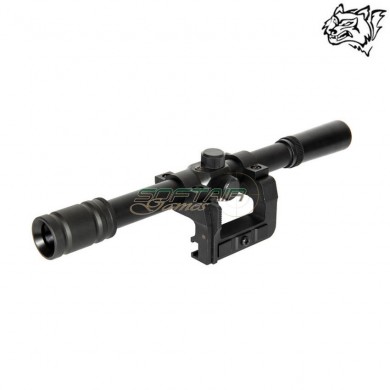 Ottica 1.5X ZF-41 con supporto per repliche Kar 98k snow wolf (sw-029502/swolf027)