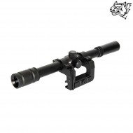 Ottica 1.5X ZF-41 con supporto per repliche Kar 98k snow wolf (sw-029502/swolf027)