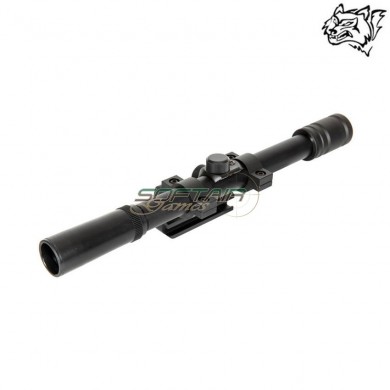 Ottica 1.5X ZF-41 con supporto per repliche Kar 98k snow wolf (sw-029502/swolf027)