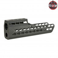 Keymod handguard black medium type for tar21 gun five (gf-hg-038)