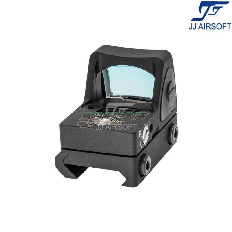 Rmr red dot full set black jj airsoft (ja-5021-bk)