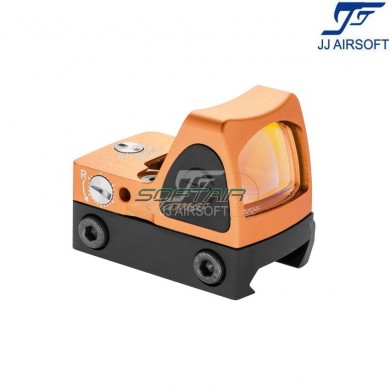 Rmr red dot full set orange jj airsoft (ja-5021-or)
