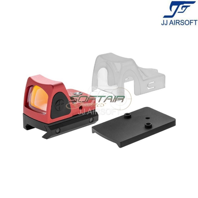 Rmr red dot full set red jj airsoft (ja-5021-re)
