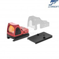 Rmr red dot full set red jj airsoft (ja-5021-re)