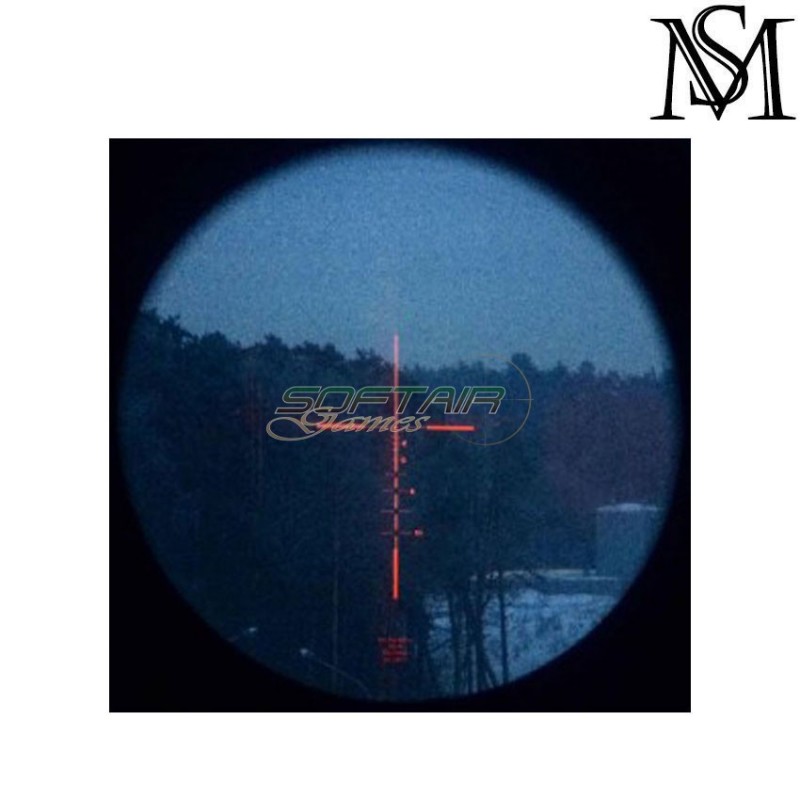 Scope SPECTER dr elcan gen.3 1-4x mil-spec ver. black milsim series (ms-121-bk)