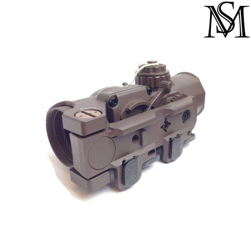 Ottica SPECTER dr elcan gen.3 1-4x mil-spec ver. flat dark earth milsim series (ms-121-fde)