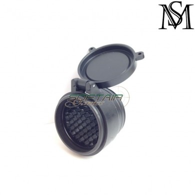 Killflash new gen. flip up black for specter dr elcan 1-4x milsim series (ms-123-bk)