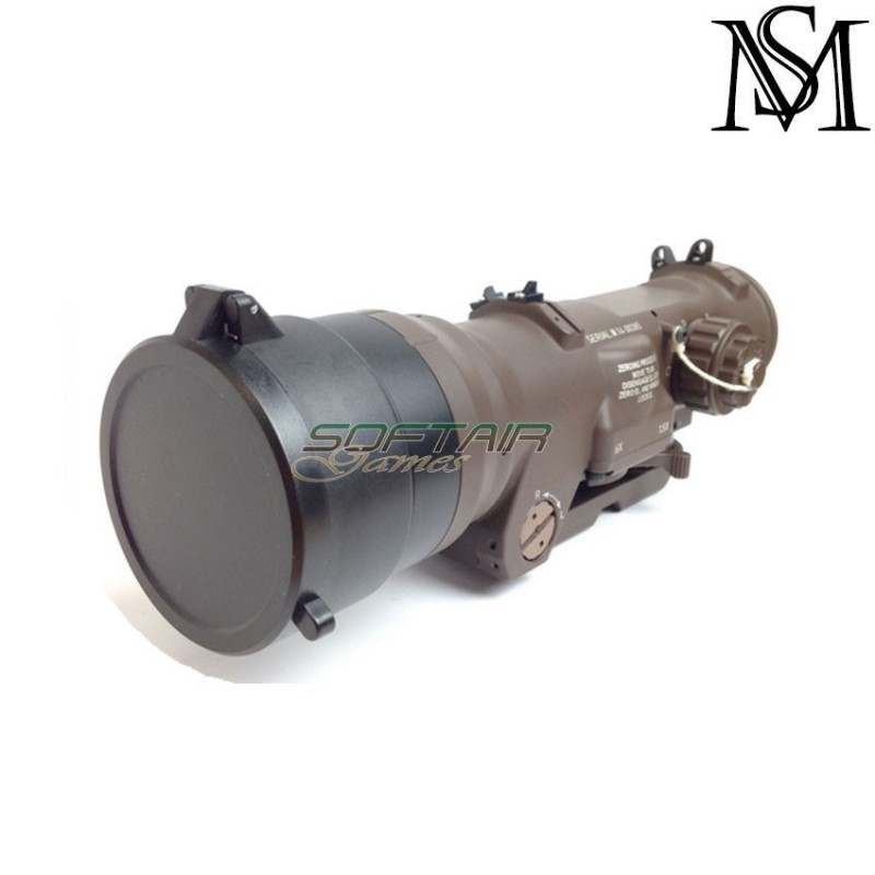 Killflash new gen. flip up black per specter dr elcan 1.5-6x milsim series (ms-124-bk)