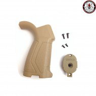 Ergonomic motor grip type 3 dark earth g&g (gg-120)