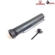 Black metal stock tube set ares amoeba (ar-as-15)