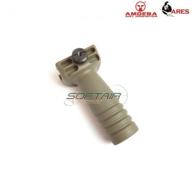 Grip stubby style dark earth ares amoeba (ar-as-16-de)