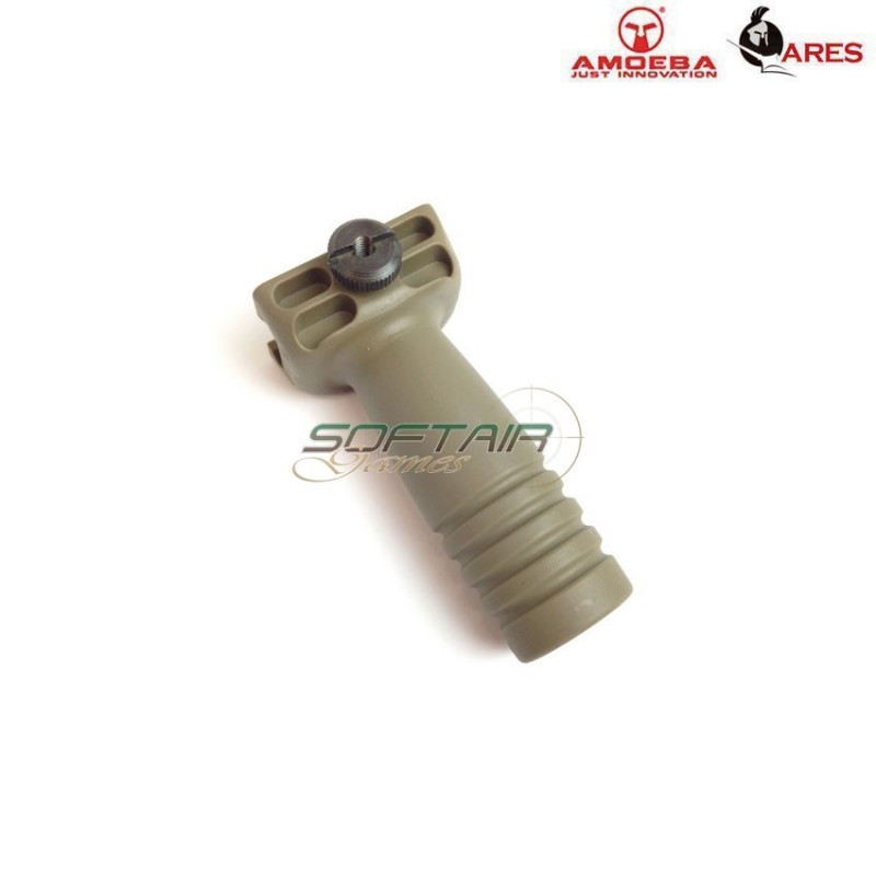 Impugnatura stubby style dark earth ares amoeba (ar-as-16-de)