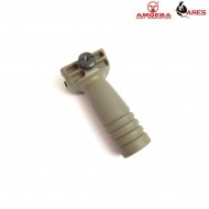 Impugnatura stubby style dark earth ares amoeba (ar-as-16-de)