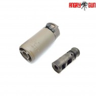 Silenziatore WARDEN BLAST flat dark earth angry gun (ag-wb-fde)