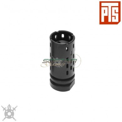 Flash hider battle comp 1.5 14mm ccw black pts® (pts-bc004490300)