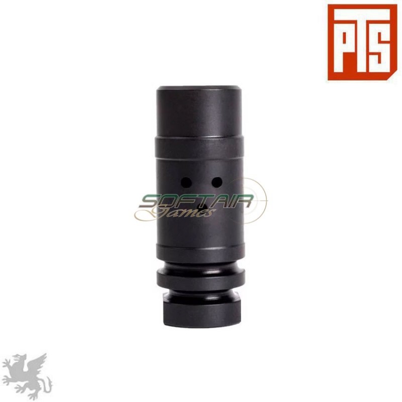Griffin M4SD linear comp flash hider 14mm CCW black pts® (pts-ga017490300)