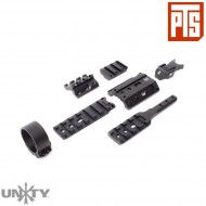 Unity Tactical FUSION Mounting System black pts® (pts-ut011490807)