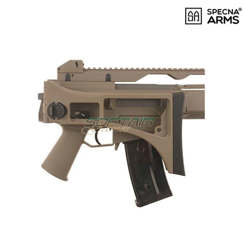 Fucile elettrico g36c sa-g12 ebb dark earth specna arms® (spe-01-023582)