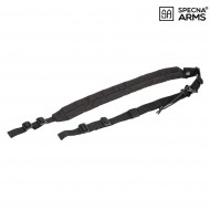 Sling 1/2 points Devgru Style black Specna Arms® (spe-24-029309)