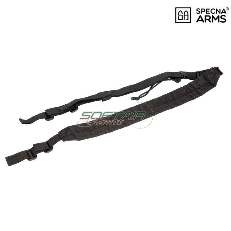 Sling 1/2 points Devgru Style black Specna Arms® (spe-24-029309)