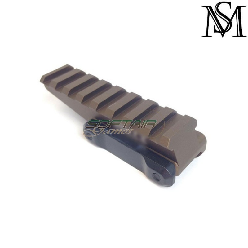 Fast scope/dot riser unt style flat dark earth milsim series (ms-131-fde)