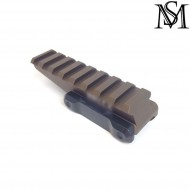Fast scope/dot riser unt style flat dark earth milsim series (ms-131-fde)