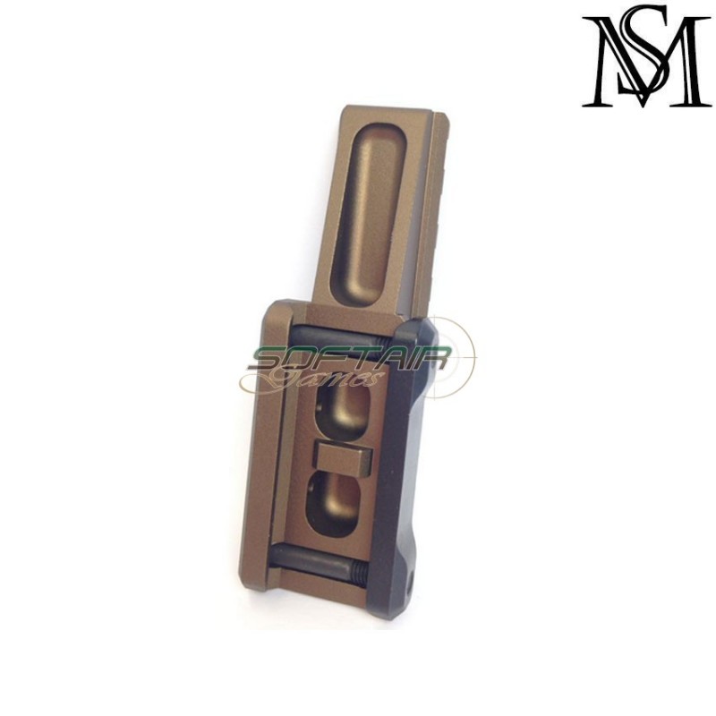 Fast scope/dot riser unt style flat dark earth milsim series (ms-131-fde)