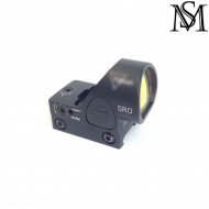 Red dot cnc tech sro black milsim series (ms-127-bk)