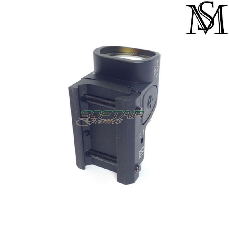 Red dot cnc tech sro black milsim series (ms-127-bk)