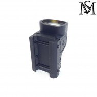 Red dot cnc tech sro black milsim series (ms-127-bk)