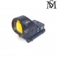 Red dot cnc tech sro black milsim series (ms-127-bk)