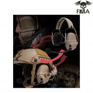 Fcs amp style noise reduction cuffie dark earth fma (fma-tb1372-de)