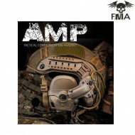 FCS AMP style noise reduction headset dark earth fma (fma-tb1372-de)