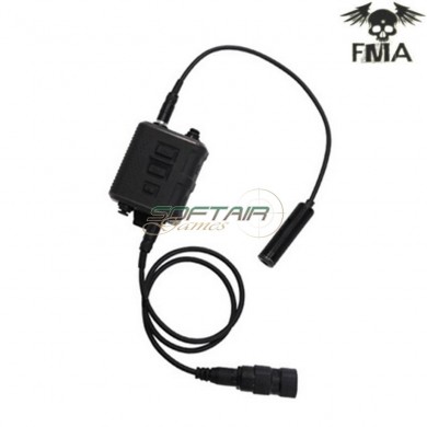Fcs amp v60 ptt kit comtac3 black fma (fma-tb-fcs-012-bk)